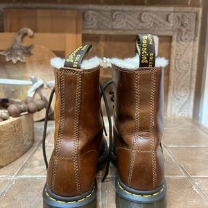 Dr Marten fur lined boots